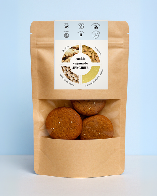 Cookies veganas de Jengibre