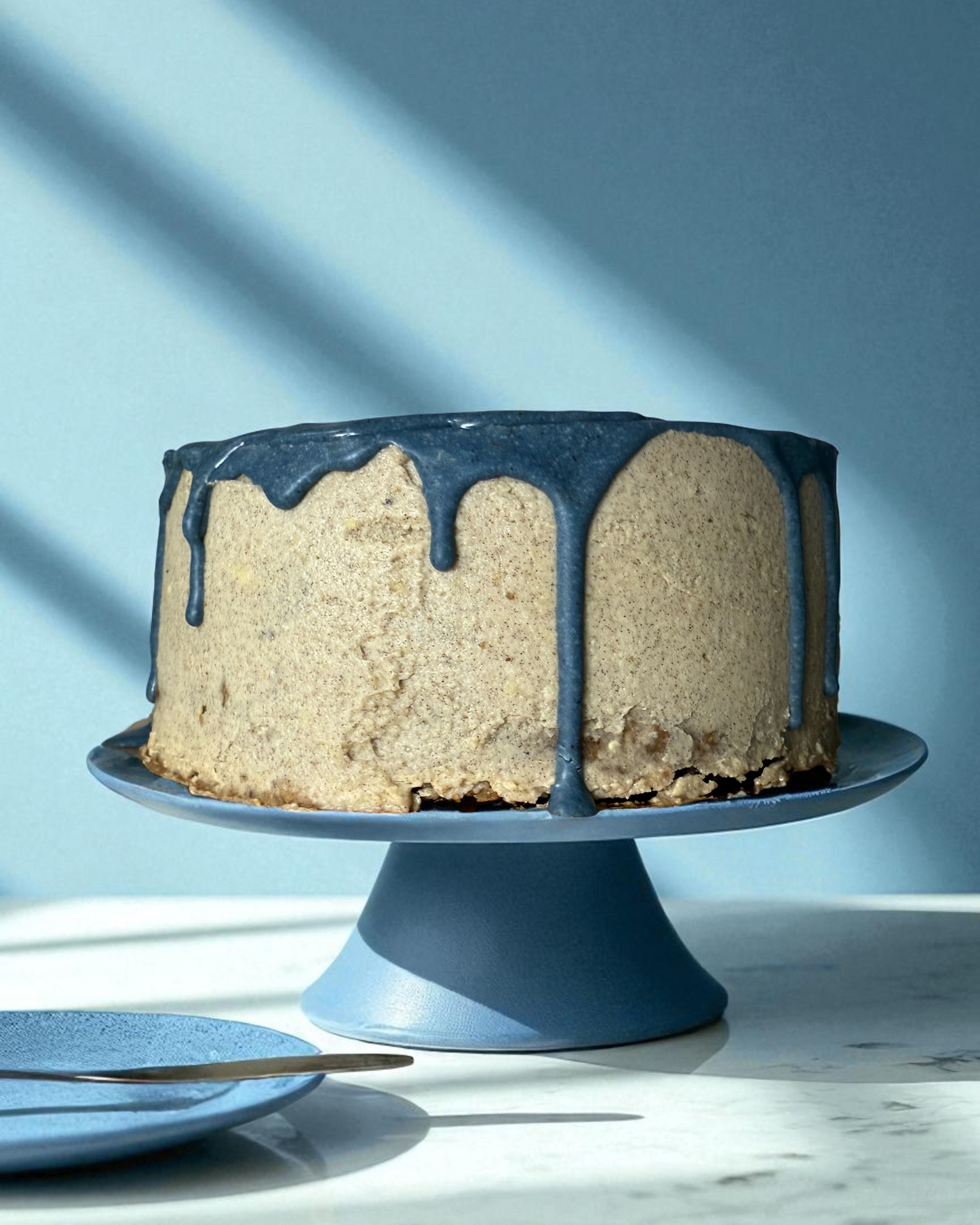 Drip Cake de arándanos y vanilla