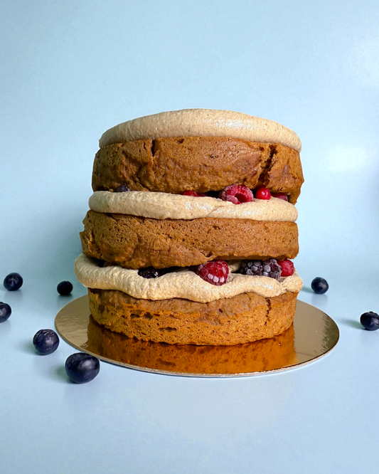 Smashcake de manzana y vainilla - "Naked"