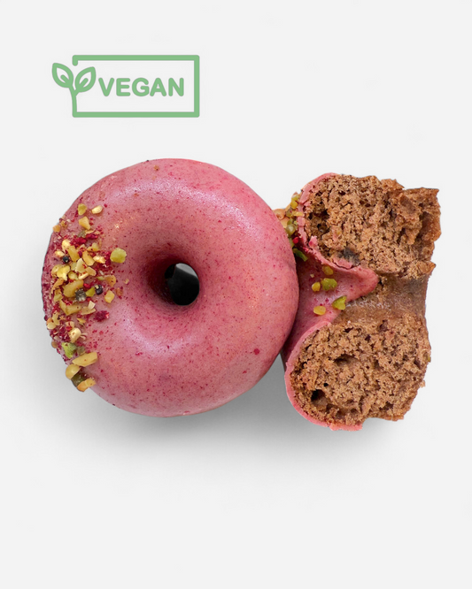 HonestO de Manzana con frosting de frambuesa