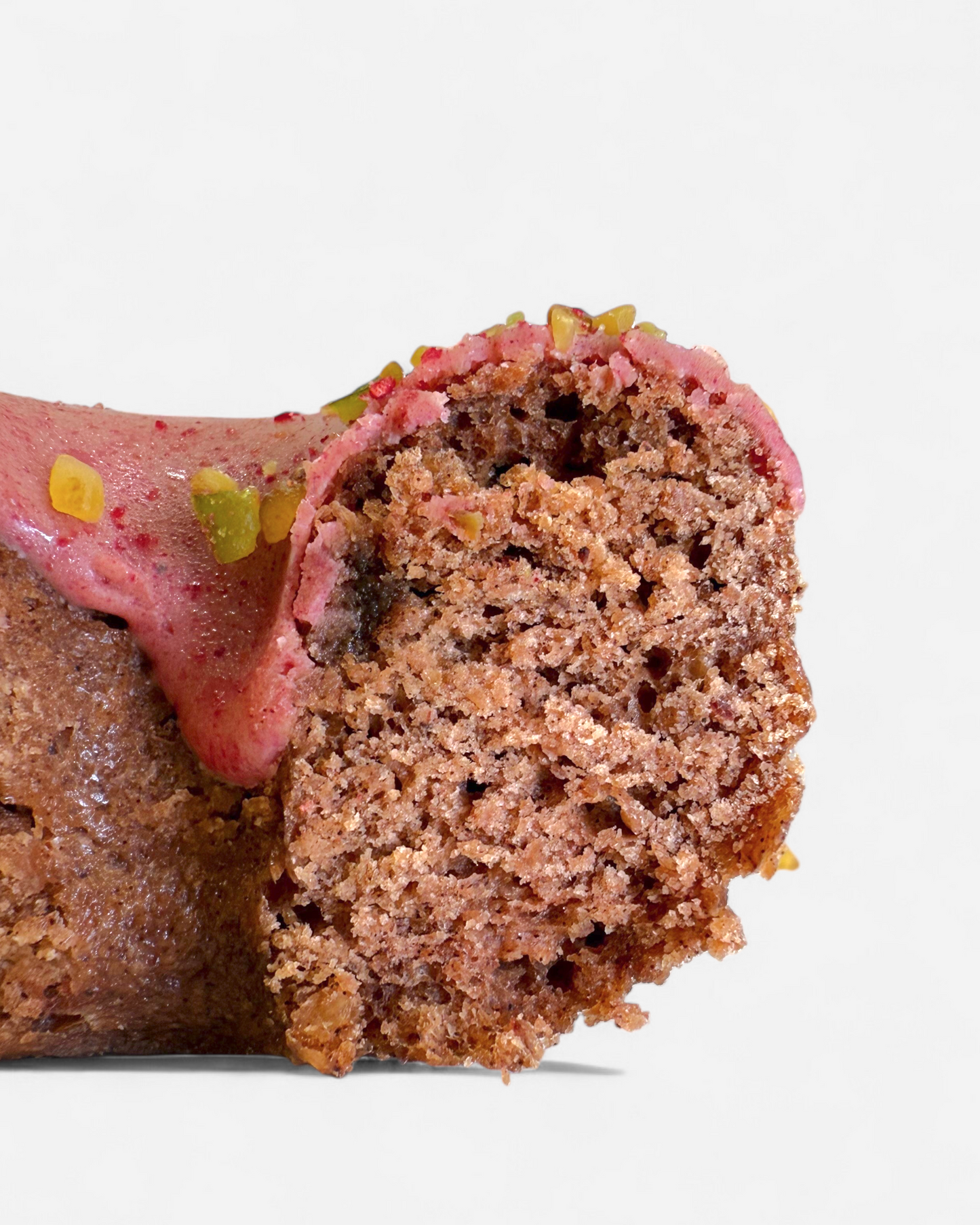 HonestO de Manzana con frosting de frambuesa