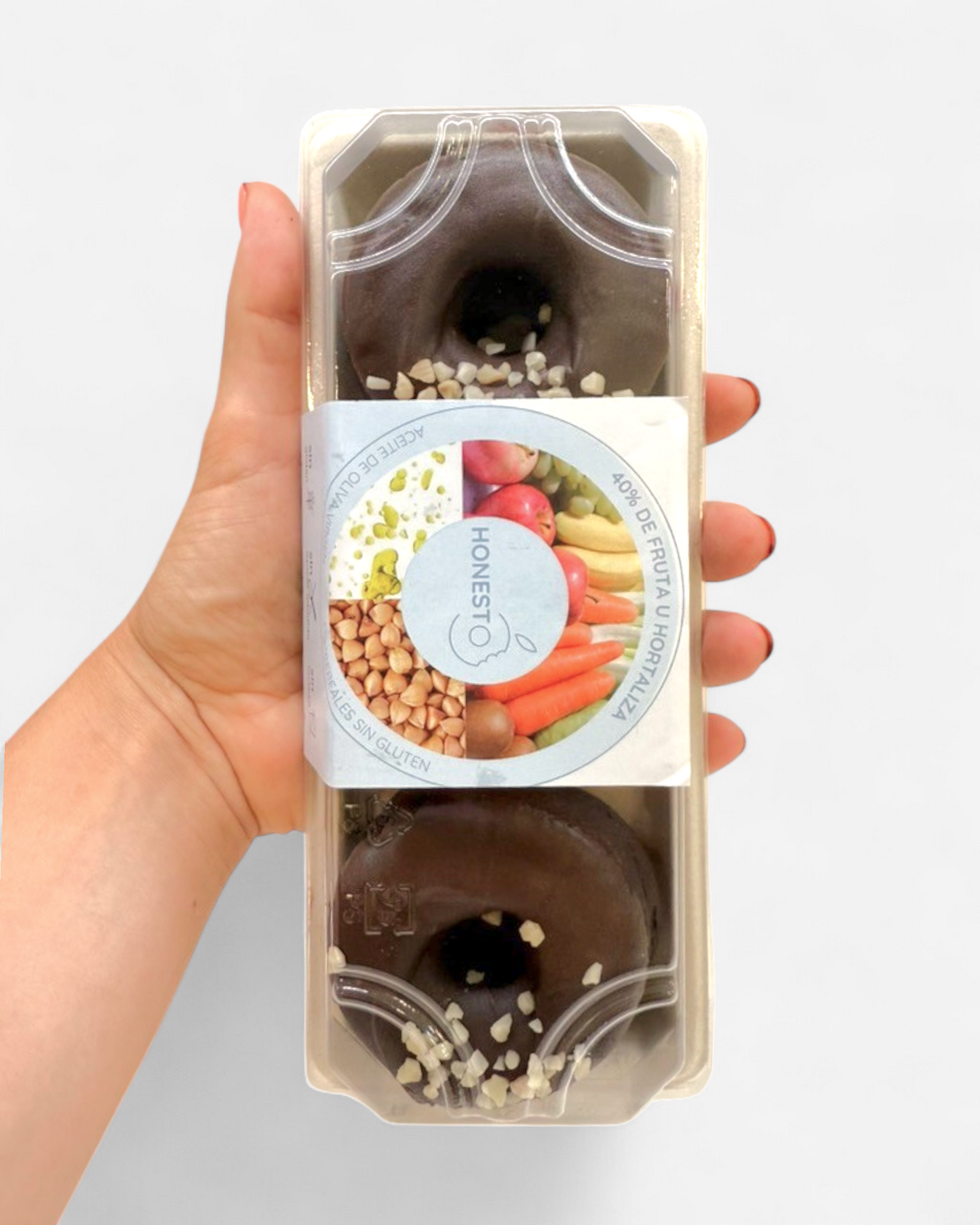 Honest.O de Plátano con cobertura de chocolate