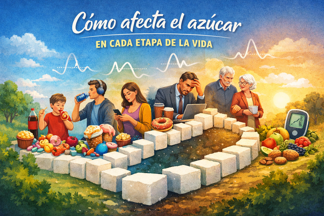 El azúcar en cada etapa de la vida