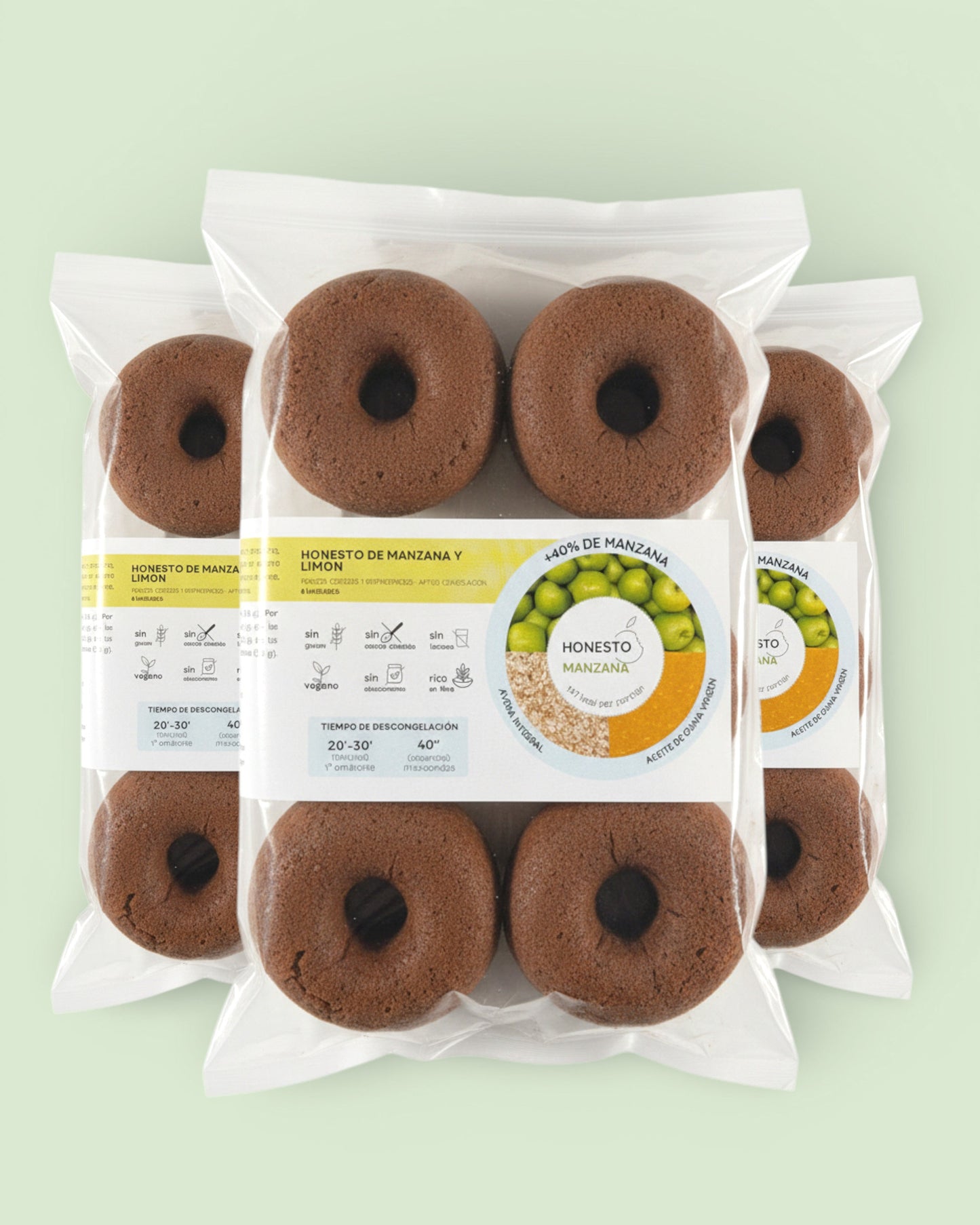 18 honestOs de manzana aptos para congelación