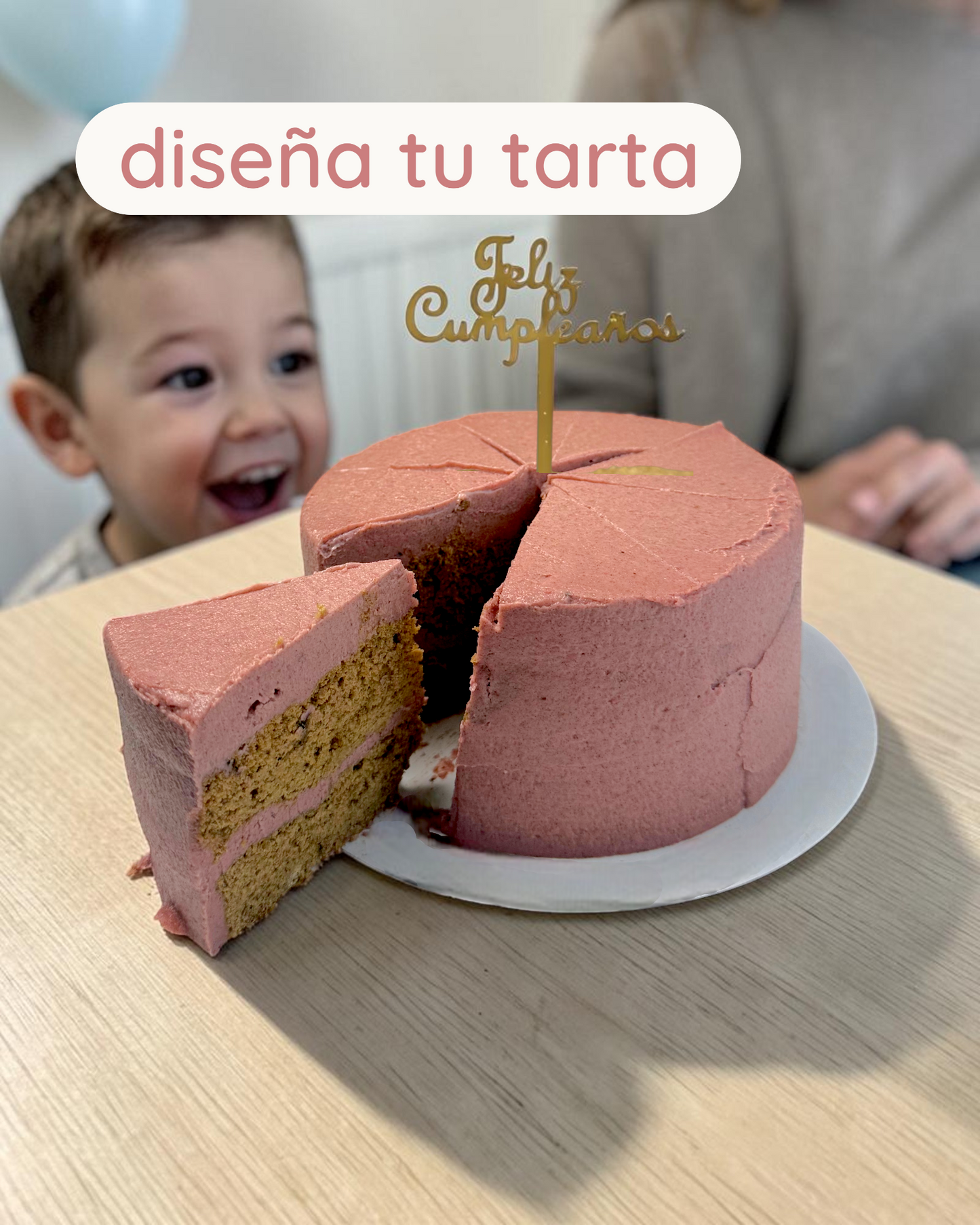 La tarta de cumpleaños saludable, hecha a tu medida