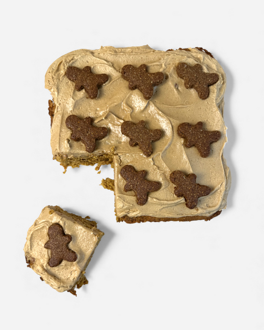 🎄 Bizcocho de Jengibre Saludable (Vegano, Sin Gluten, Sin Azúcar)