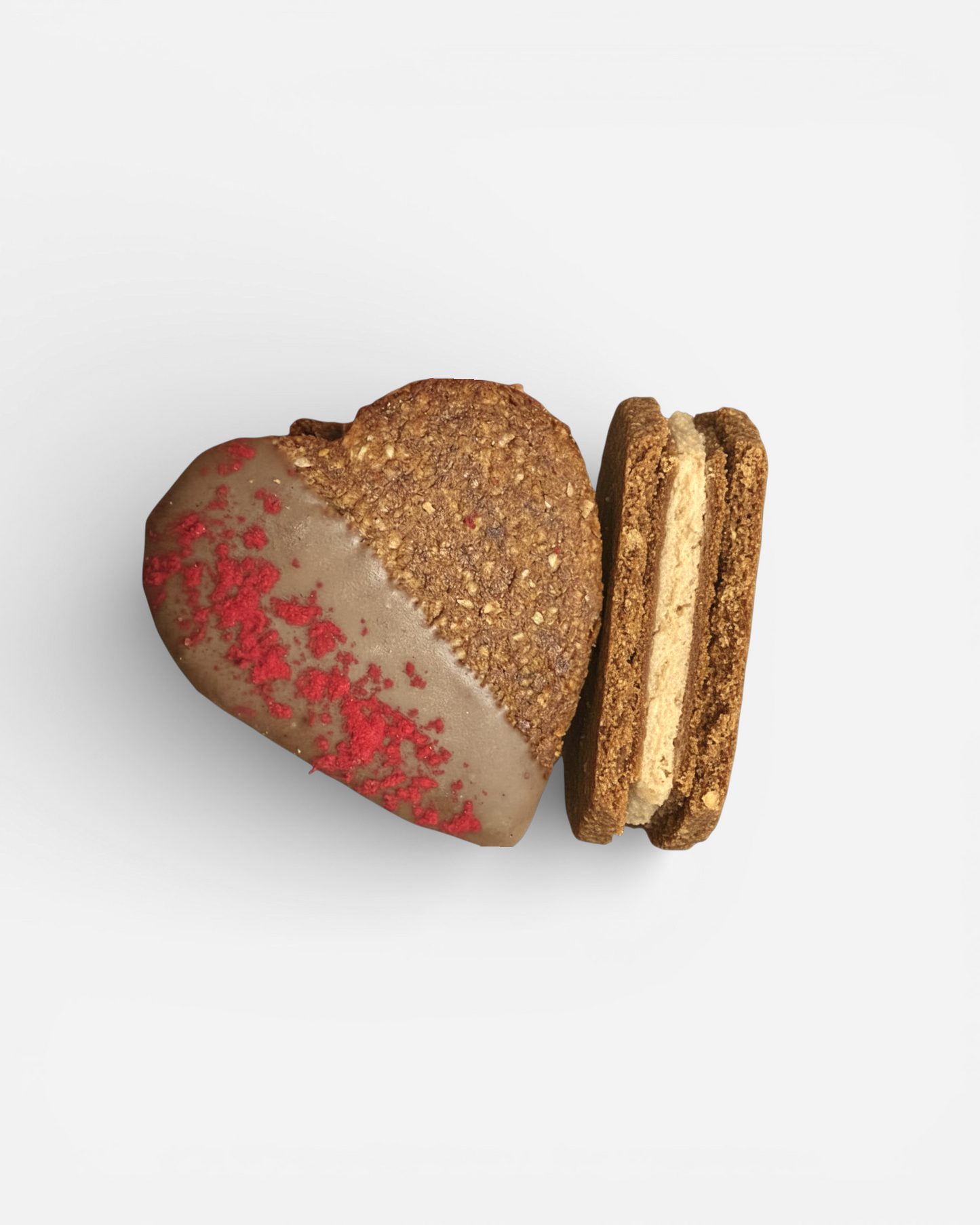 Alfajores saludables corazón de vainilla | Pack de tres