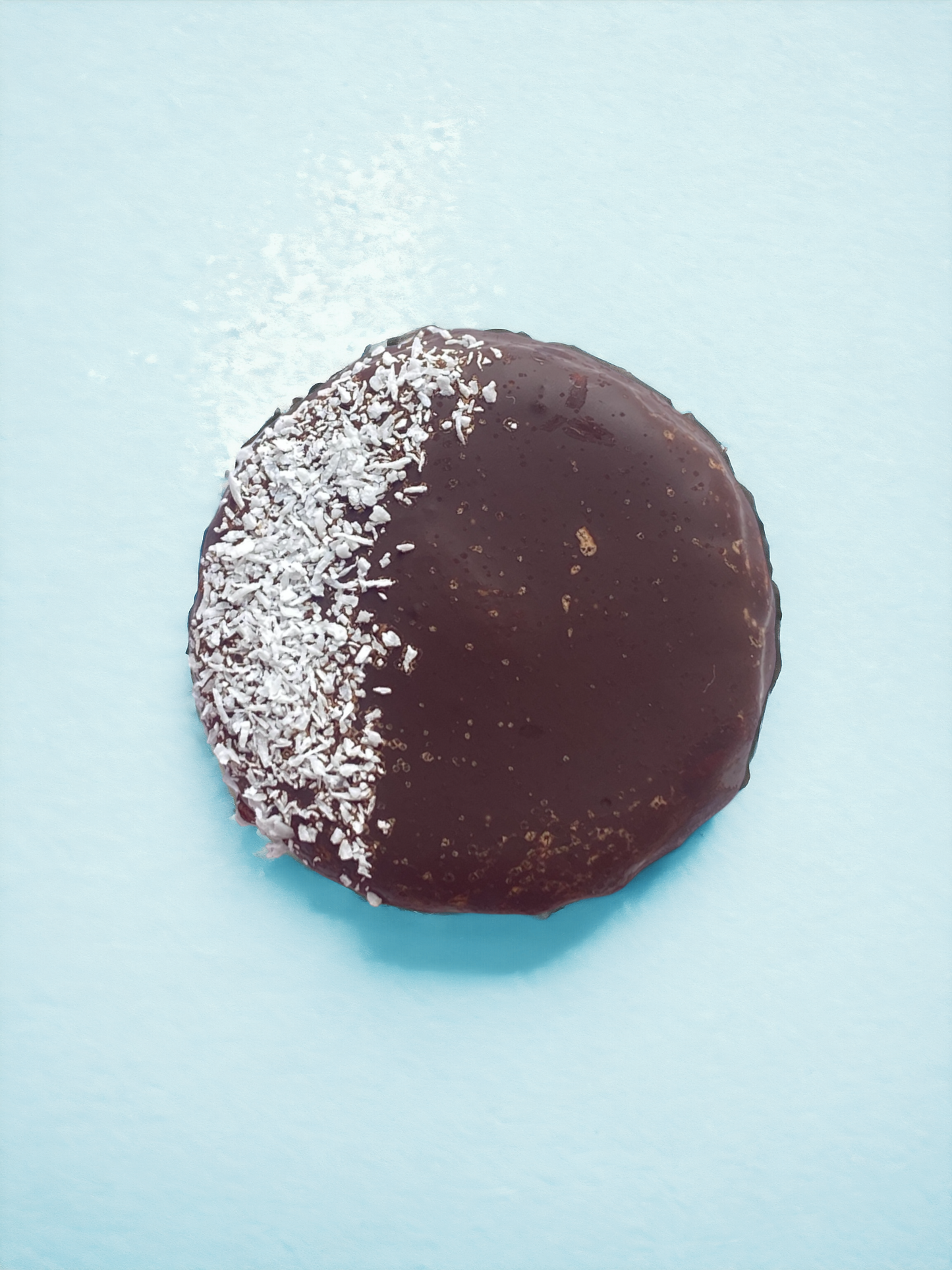 Alfajores saludables - doble chocolate