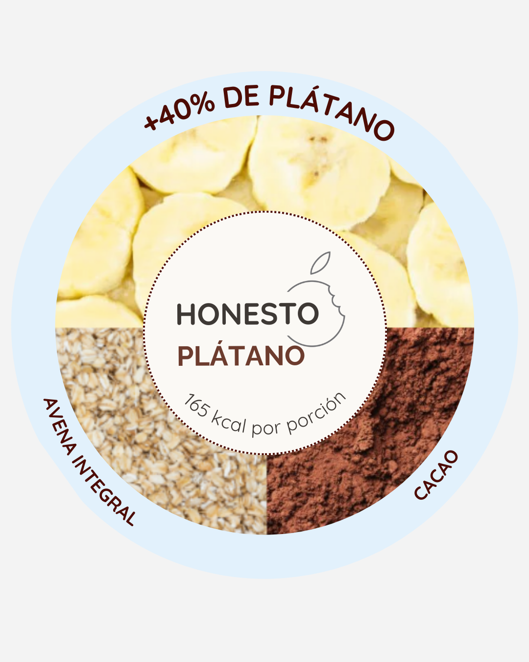 Pack 12 honestOs para mojar- Choco Banana