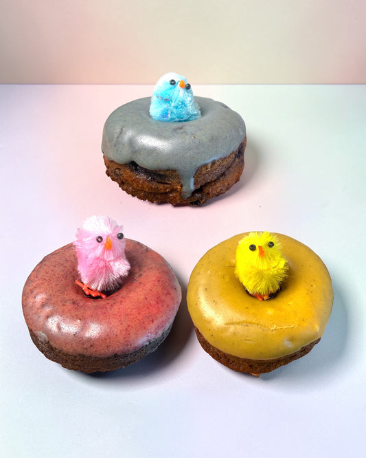 🐣 HONESTOS DE PASCUA – donuts saludables sin azúcar y sin gluten