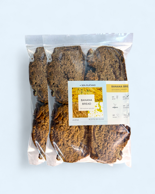 Banana Bread apto para congelar
