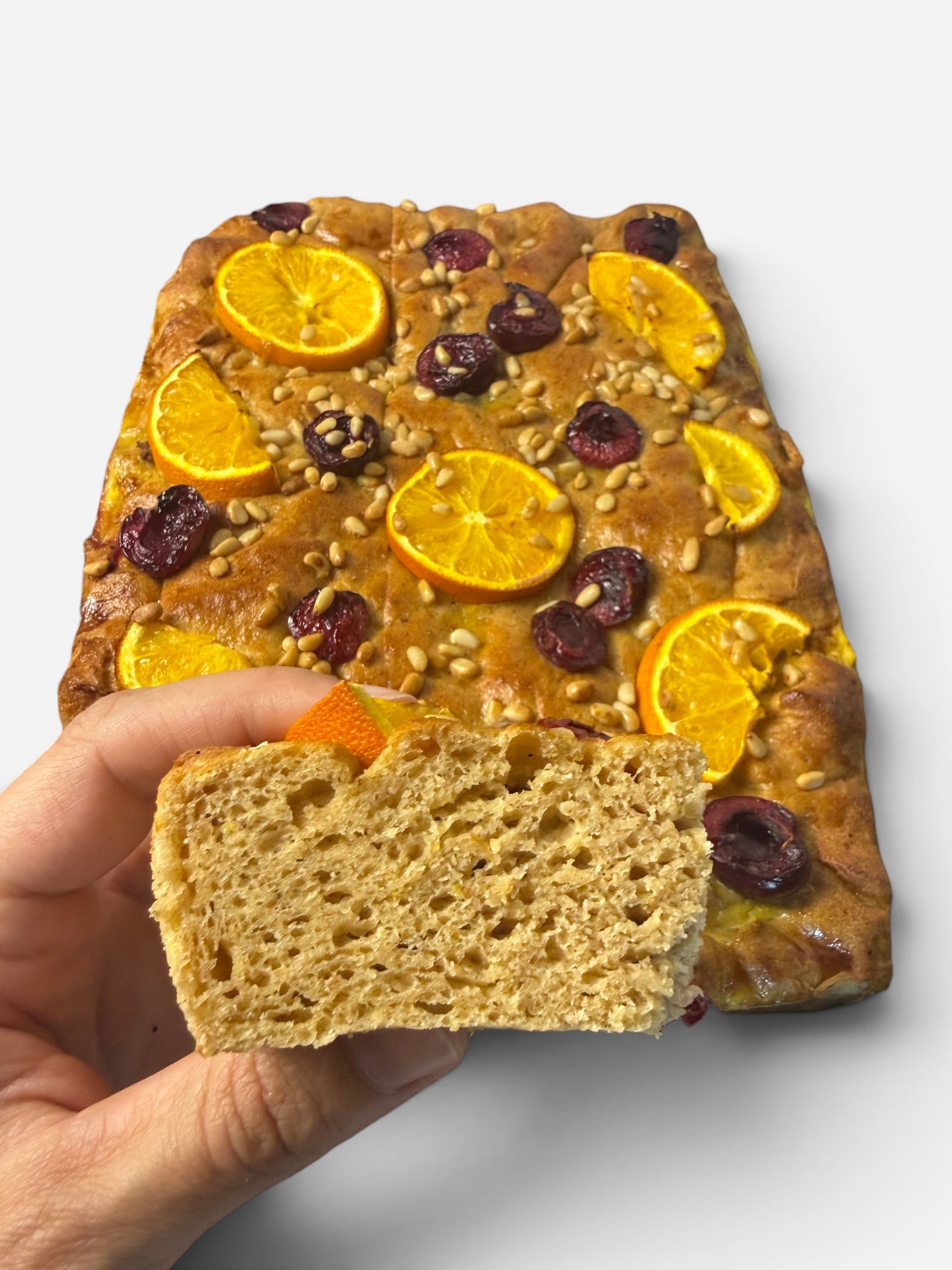 Coca de Sant Joan Sin Gluten y Sin Azúcar Añadido