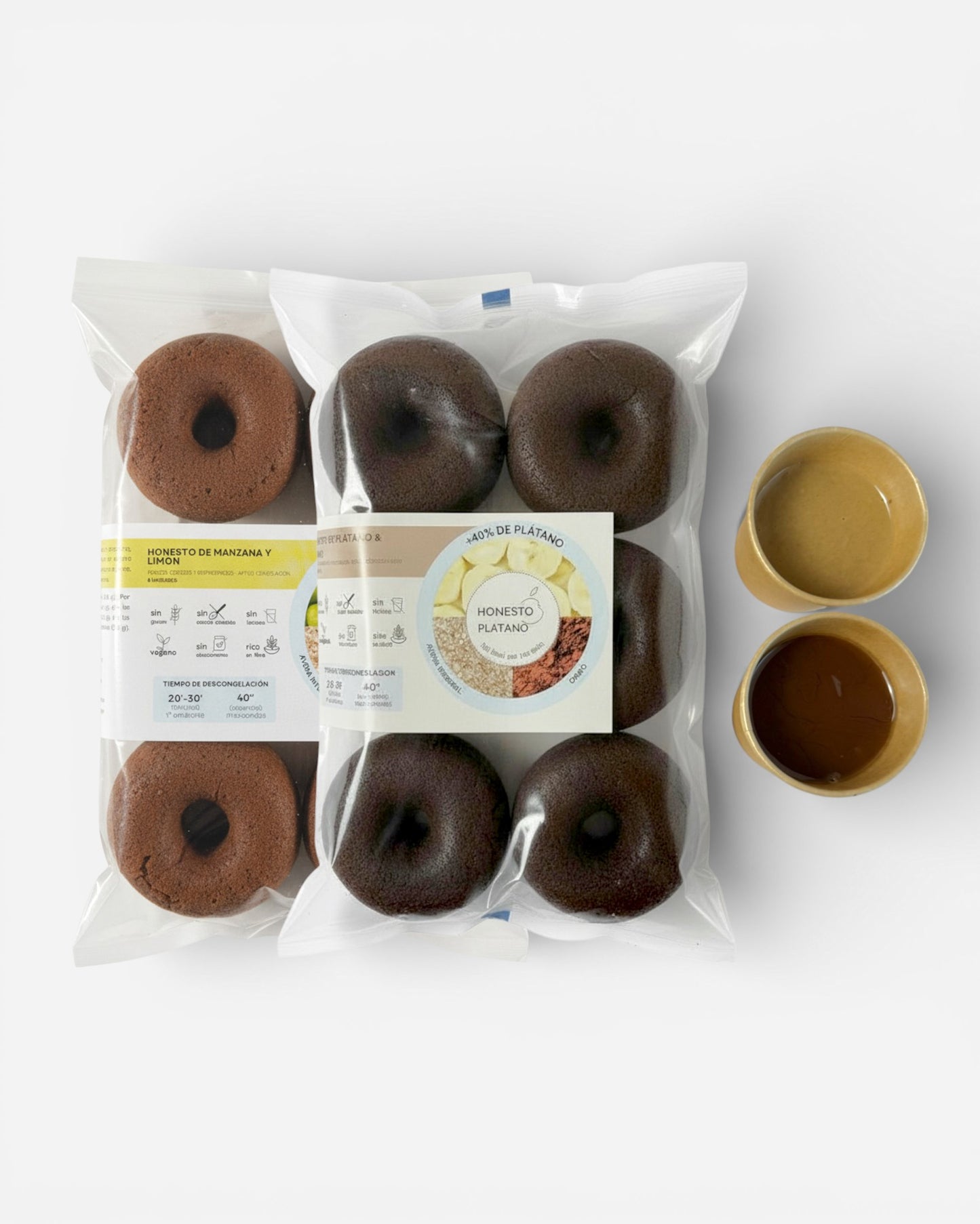 Pack 12 honestOs para mojar- Dúo favorito