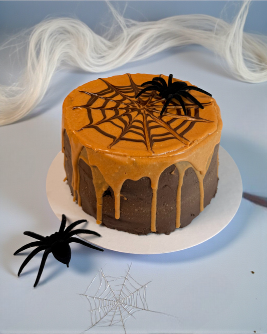 🎃 Dripcake Halloween – sin gluten, sin azúcar y vegana
